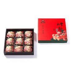 新復珍 滷肉綠豆椪, 1個, 9入滷肉綠豆椪禮盒