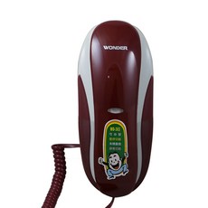 WONDER 兩用迷你電子電話機 WD-303, 白色