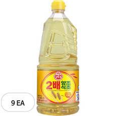 오뚜기 양조식초, 1.5L, 9개