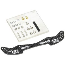 타미야 미니 4구 그레이드업 파츠 시리즈 No.498 GP.498 HG 카본 프론트 와이드 스테이 1.5mm 15498