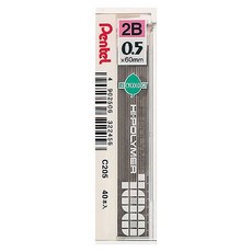 PENTEL 百點 飛龍 C205 自動鉛筆筆芯, 1個, 2B