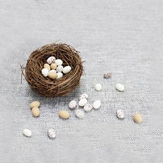 포레스 테라리움 새둥지+알 9P DIY 꾸미기 재료, 6세트