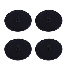 커피머신 백플러싱 실리콘 바스켓 4개입 세트, 4개, 블랙 58mm