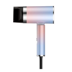 Fowod 드라이기 1300W 초고출력 헤어 드라이어, 핑크
