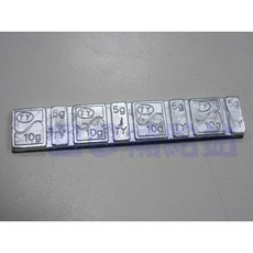 圓夢補給站 自黏式配重鉛塊 輪胎平衡鋁圈專用, 1個