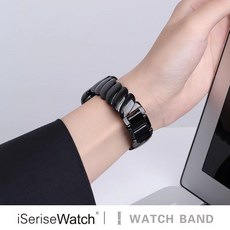 金属不锈钢适用男女款, 银色,42mm【仅出售表带】1-3代