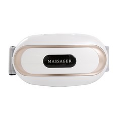 국내 히트 패션 무선 복부 안마기MASSAGER, 하얀색