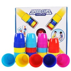 晴晴百寶盒 速疊杯 桌面遊戲快手疊疊杯 益智遊戲 兒童玩具禮物推薦, 1個