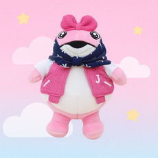 [공식정품] 진로두꺼비 키링 11cm 핑크 키홀더