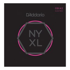 D'addario NYXL 1046 (10-46) 電吉他弦 美國製 高碳鋼 防鏽, 1個, NYXL0942
