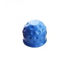 견인바 커버 50mm 고무 트레일러 보호 블랙 히치, 파랑, 1개
