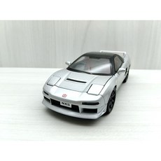 本田 NSX 初代跑車 1:32 合金模型車 銀色 聲光 前輪轉向 可開門蓋, 1個