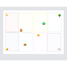 주간계획표 떡메모지140*100mm, 1개, 100매, 네이쳐주간플래너