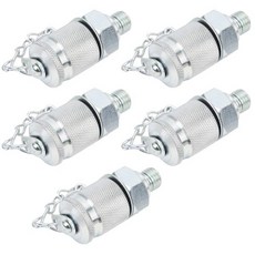 Eujgoov5Pcs 유압 테스트 어댑터유압시스템용 첨단구조의 시험커플링 어댑터 압력측정 PT PPTM101.25, M10*1.25, 5개