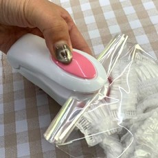 휴대용 핸디 비닐접착기계 과자봉자밀봉 식품포장실링기 비닐붙이기 미니