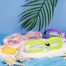 선수용 미러 수경 김서림방지 수영안경