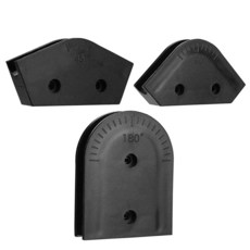 ASHATA 12mm 튜브 벤딩 키트 OD 45/90/180도 지그 3개 수냉 시스템용 아크릴 하드 벤더 도구 105753, ASHATA 12mm 튜브 벤딩 키트, OD 45/90