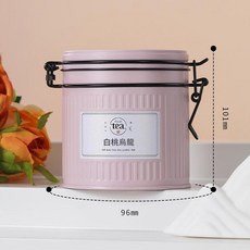 花草茶防潮密封罐, 粉色, 1套