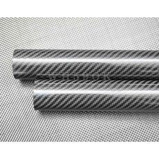 RC액슬 카본파이프 탄소 섬유 튜브 3k Carbon fiber tube 외경 22mm 내경 18mm 19mm 20mm 길이 500mm 탄소 섬유 막대, 1개