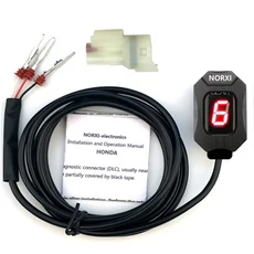 혼다 호넷 오토바이 기어 표시기 CB400 VFR800 섀도우 750 Ecu 플러그 마운트 속도 디스플레이 1-6 레브