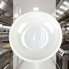 식당용 반찬 그릇 1호 흰색 소스 밥집 접시 고기 멜라민