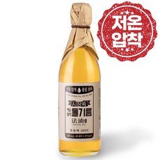 시장쏙 저온압착 들기름, 300ml, 1개