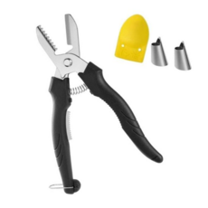 키밍 밤칼 밤가위 밤까기 손가락보호 세트 밤열림 블랙 세트