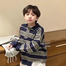 Ss korea kids 針織衫 Polo領翻領毛衣