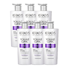 애경 케라시스 헤어클리닉 볼륨 클리닉 컨디셔너, 6개, 600ml
