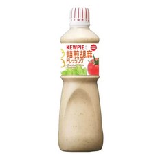 Kewpie 焙煎胡麻醬 日式沙拉醬 涼拌沾醬 1公升, 1L, 1瓶