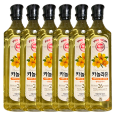 사조 해표 카놀라유, 6개, 900ml