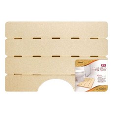 롯데 [NC구로점]롯데 이라이프 웰빙 욕실발판(중) 아이보리x1개, 1개