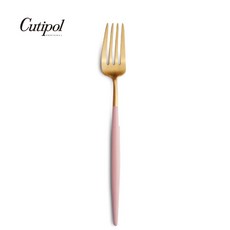 Cutipol GOA系列 粉紅金霧面 不銹鋼 21.5cm 主餐叉, 1個