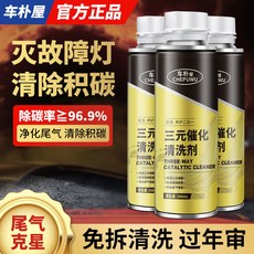 汽車二閤一三元催化清洗劑添加劑，有效除積碳、清潔引擎、優化燃油系統，提升燃燒效率, 1個, 瓶