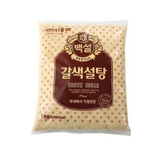 [BZI4949155]씨제이 식자재 갈색설탕 1KG, 1개
