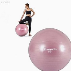 아이와나 짐볼 55cm 핑크 산후운동 피트니스볼, 아이와나 다이어트 짐볼 55CM 핑크 밸런스볼 소도구필, 상세페이지 기재