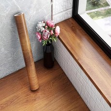 WZF 완벽방수 자체 접착 벽지 롤 가구 캐비닛 비닐 장식 필름 나뭇결 DIY 스티커 홈, 07 South Elm