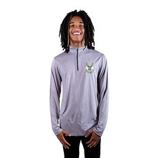 Ultra Game NBA 남성용 풀오버 1/4 지퍼 액티브 셔츠