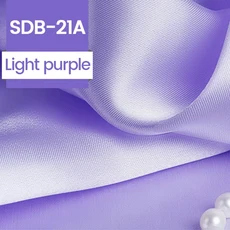 웨딩 드레스에 대 한 폴리 에스터 솔리드 새틴 패브릭의 28 가지 색상 패션 DIY 공예 장식 직물 미터 프로, 22 SDB-21A, 1개