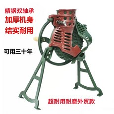 手搖玉米脫粒機家用小型手動剝玉米器，輕鬆快速分離玉米粒，廚房必備省時料理好幫手, 1個, 外貿款加厚加重雙軸承可自配電機電動用, 外貿款加厚加重雙軸承可自配電機電動用