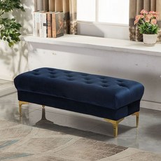 베드벤치 수납형 의자 엔틱 피팅룸 긴소파 다용도 벤치, 1.2m 수납 포함, 사파이어블루 54번