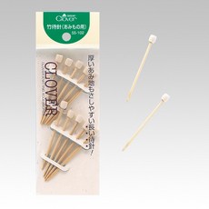 【YUBU】clover 可樂牌 匠系列 編織用竹製待針 55-102, 1個
