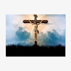 성경 십자가 펠트 패브릭포스터 A1 A2 A3 A4 size, FP종교_교회_01