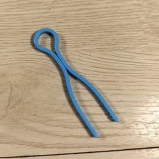 플라스틱 보빈클립 실클립 보빈클립 보빈클립 실밥빠짐방지 컬러 9색 선택가능, 레이크 블루, 1개