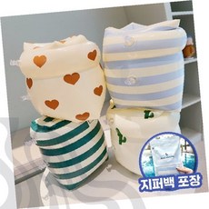 물놀이 안전 보조 장비 성인 어린이 팔 착용 튜브 하트 줄무늬 패턴 공기 주입식, 1개, 선인장