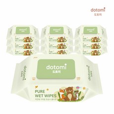 dotomi 도토미 퓨어 초순수 물티슈, 10개, 100매
