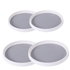 The Homes 香料罐旋轉收納托盤 4 件套, S款 2入+L款 2入, 1組