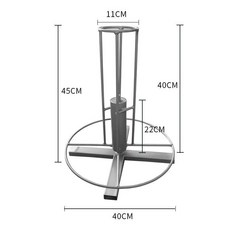 電工放綫器放綫架放綫盤布綫工具工地放綫拉綫電綫放綫神器, 1個, 放線器