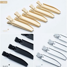 HAUM 韓國髮根熱塑夾 蓬鬆髮根造型夾 金色 銀色 黑色, 1個, 髮根熱塑夾（新色/金）