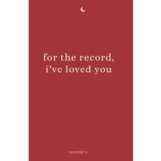 (영문도서)For the record I've loved you: A slow-burn love story about what stays after go... Paperback, Independently Published, English, 9798274000864